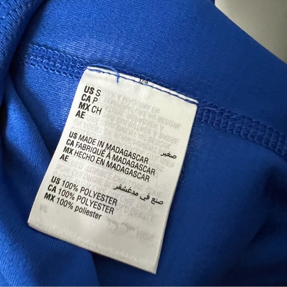 Men’s Ideology Scoop Neck Performance Tee in Deep Cobalt - Picture 3 of 3